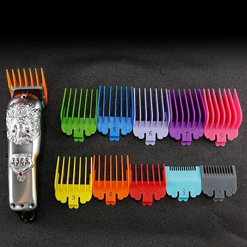 10-Pack Hair Clipper Guide Combs | Barber Limit Comb Set Clipper Guide Combs QXL