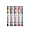 12-Pack 2-in-1 Eyeliner & Lip Pencil | 12 Colors Waterproof Eyeliner Pencil Set QXL 2-CR0227