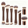 LUXEBLEND Double-Head Makeup Brush Set – Foundation & Blush Makeup Brush Set QXL 52032K