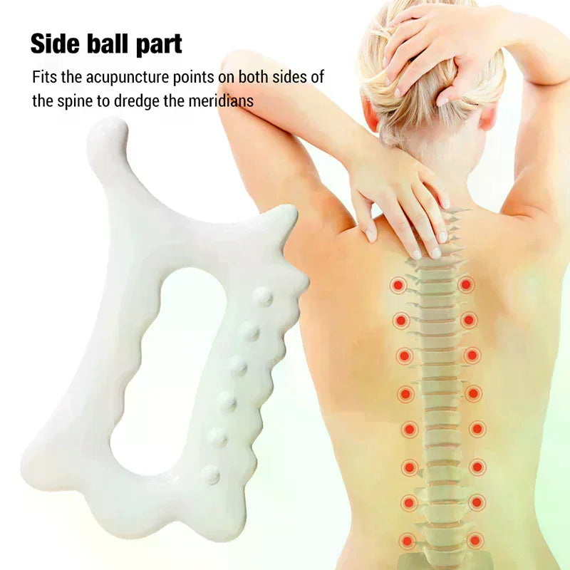 YOVIP Resin Gua Sha Board | Full Body & Facial Scraping Tool Gua Sha Scraping Board QXL