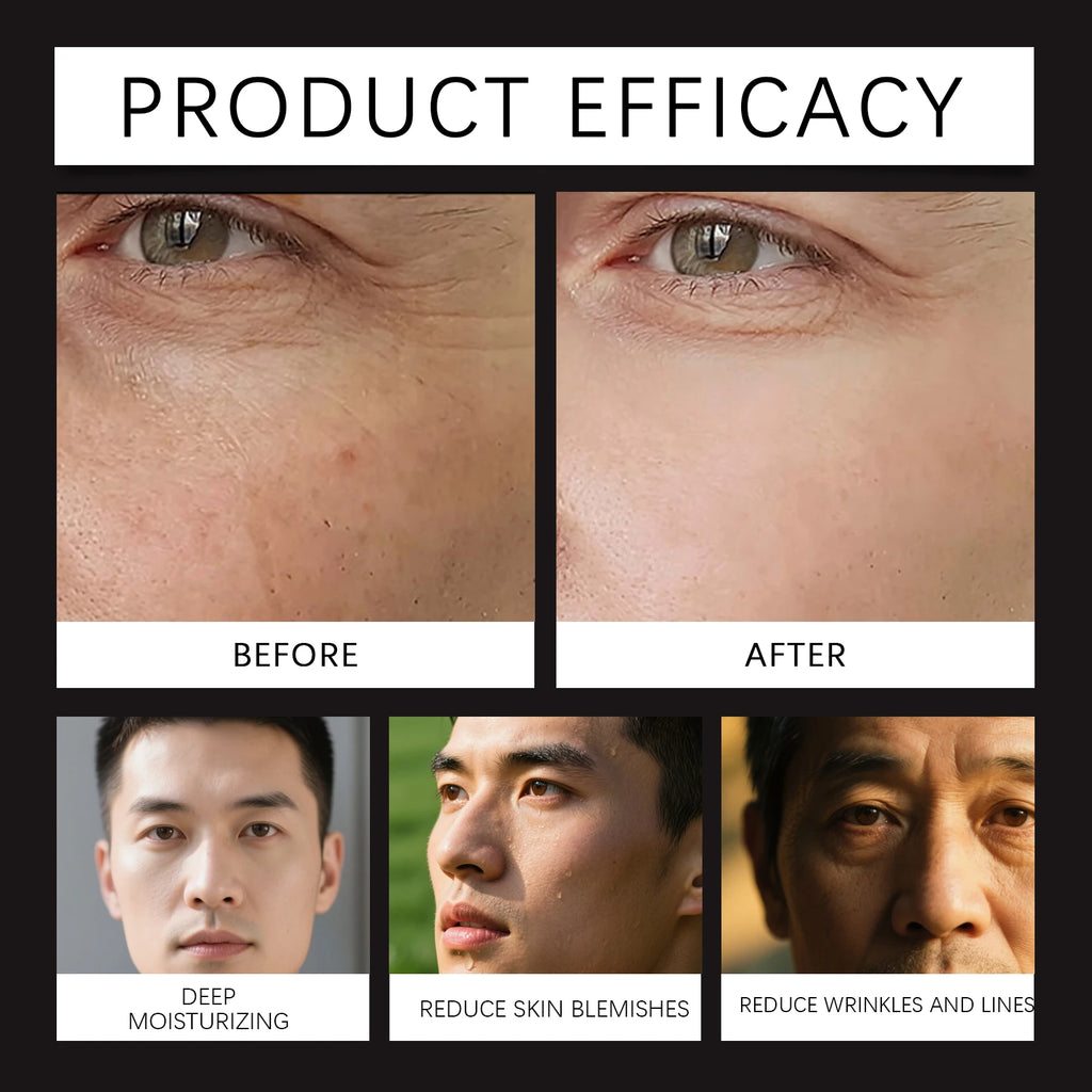 East Moon Men's Anti-Aging Face Cream | Firming & 24H Hydration Men's Face Cream QXL