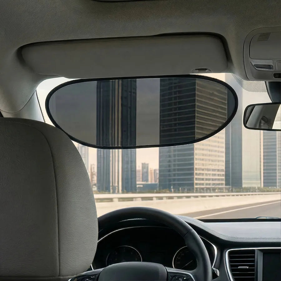 Universal Car Sun Shade | Static Cling No-Glue UV Window Visor Car Window Sun Shade QXL