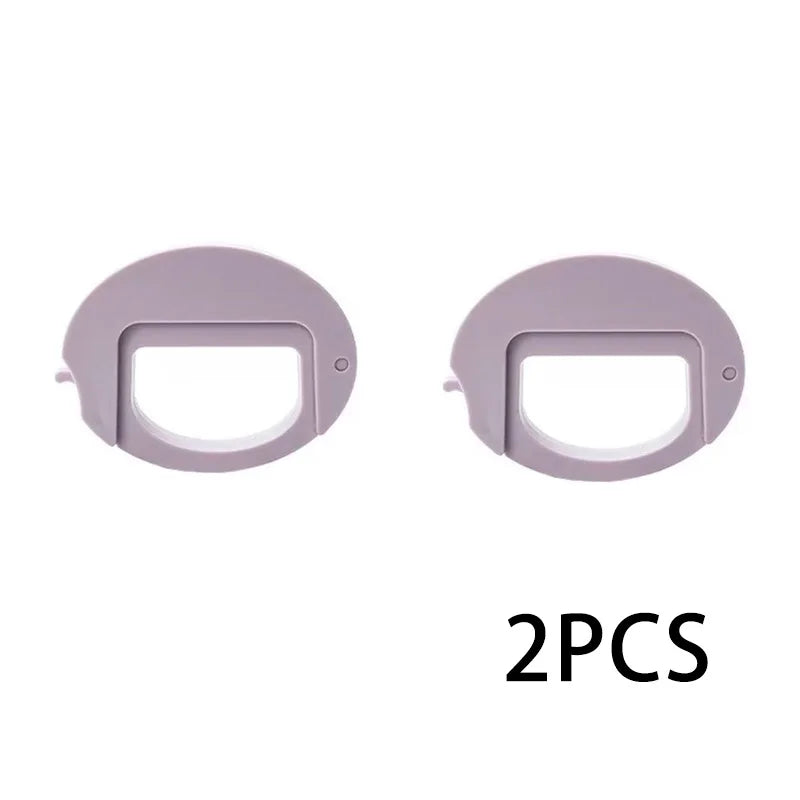 Bag Sealing Clips | Airtight Food & Snack Clips 2-Pack Food Storage Clips QXL PURPLE