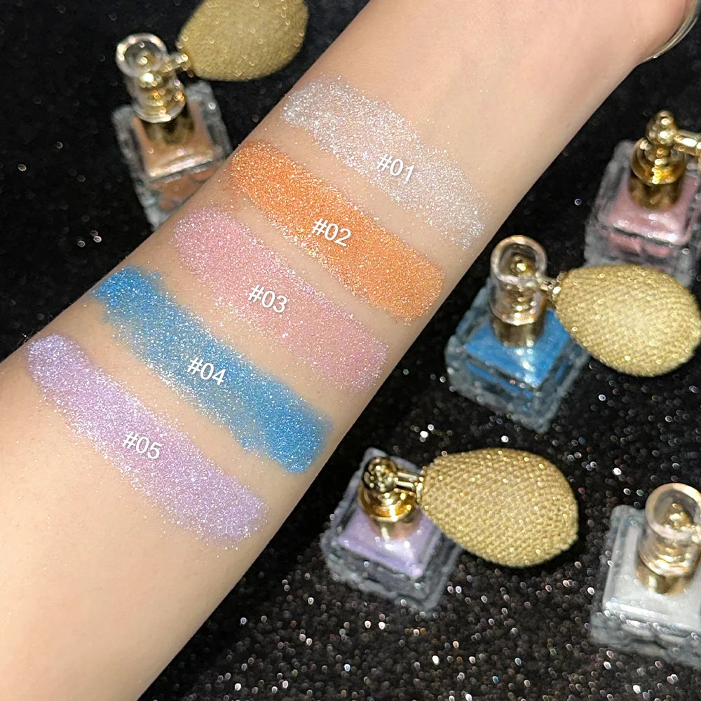 Body Glitter Highlighter Powder | Face Hair & Body Shimmer Body Glitter Highlighter QXL
