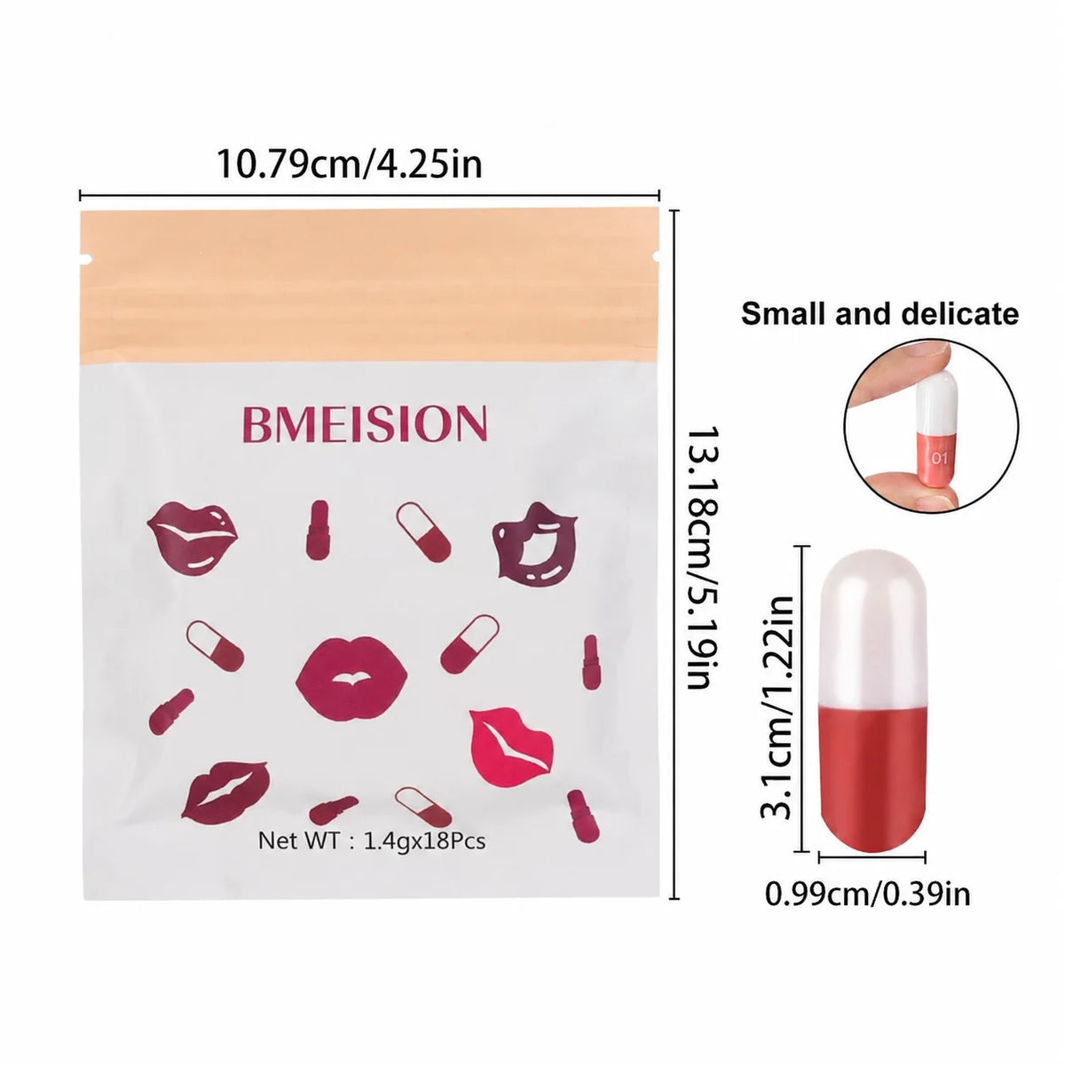 18-Piece Mini Lipstick Set | Matte, Gloss & Lip Liner Lip Makeup Set QXL