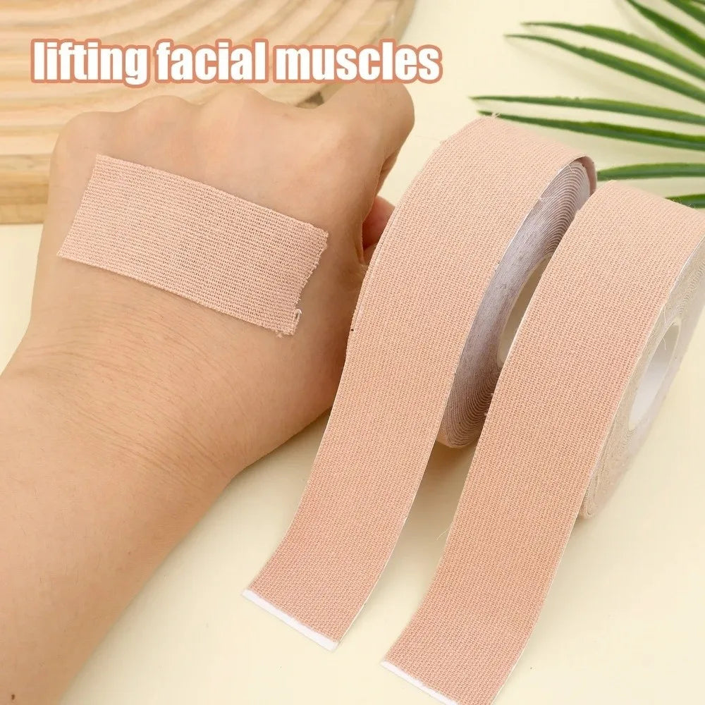 Instant Face Lift Tape 5m Roll | Elastic Skin Lifting Face Lift Tape QXL