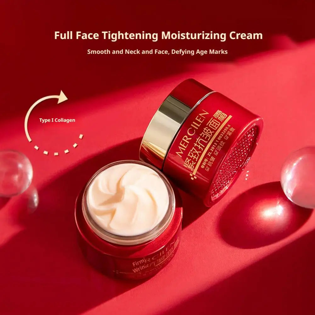 Deep Moisturizing Firming Face Cream with Collagen | 50g Facial Moisturizing Cream QXL