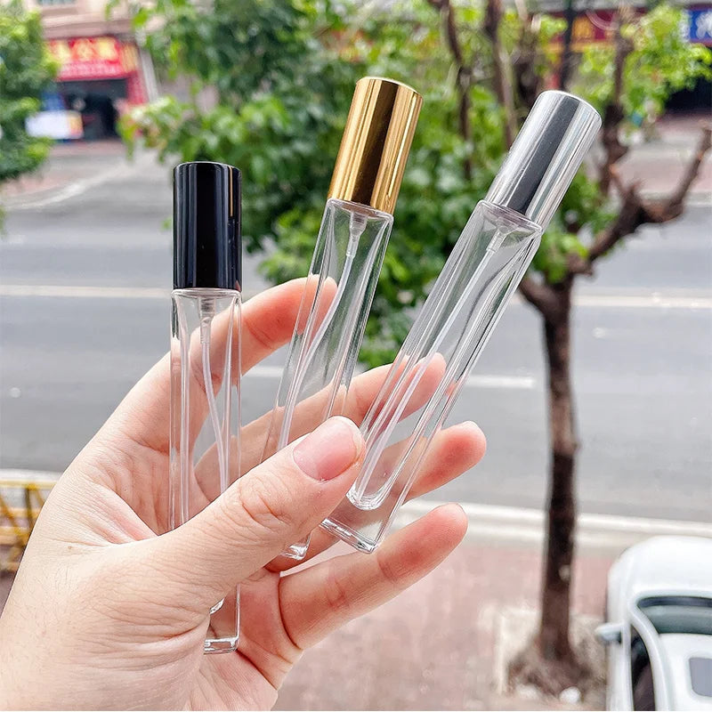 10ml Glass Perfume Atomizer & Roll-On Travel Bottle Perfume Atomizer Bottle QXL