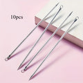 Double-Headed Skin Cleaning Needle Extractor Tool Skin Extractor Tool QXL 10pcs