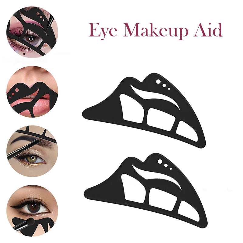 Silicone Eye Makeup Stencils | Eyeshadow & Eyeliner Template Eye Makeup Stencil QXL