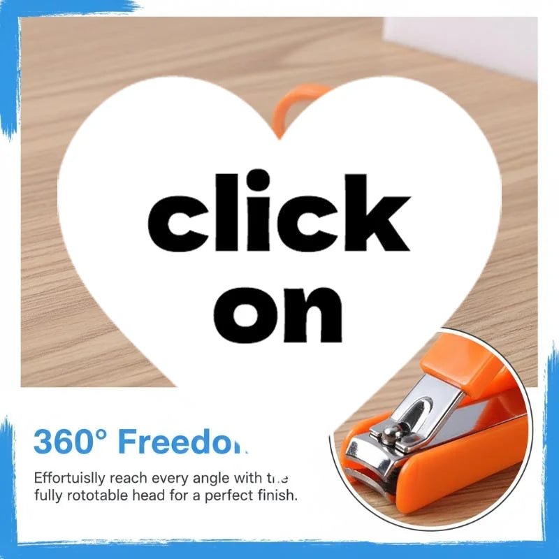 Magnifying Glass Nail Clipper | Anti-Splash Precision Tool Nail Clipper QXL