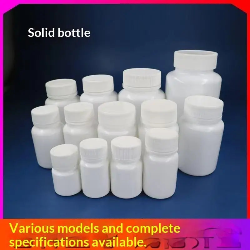 10-Pack HDPE Plastic Pill Bottles | Leak-Proof Lids 15ml–100ml Pill Storage Bottles QXL