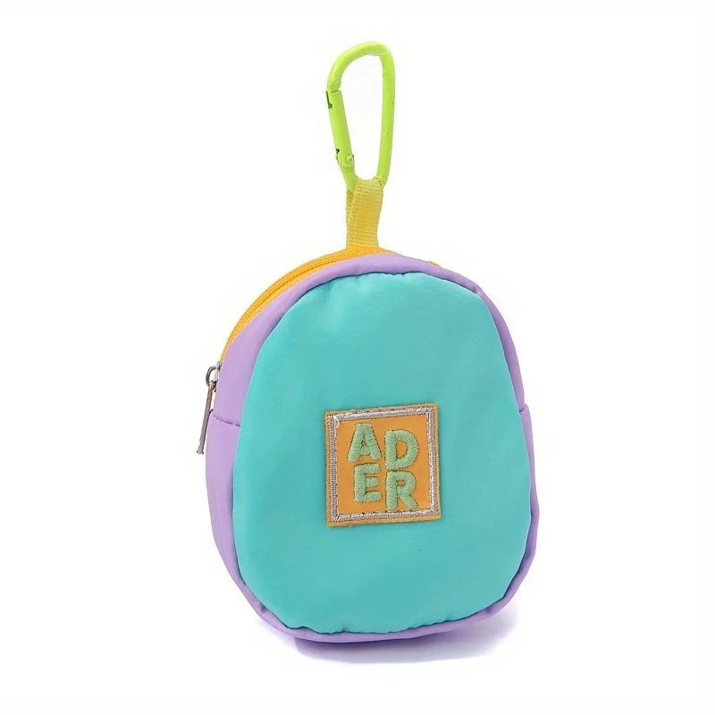 Mini Keychain Storage Pouch | Coin, Key & Earbud Carry Bag Mini Storage Pouch QXL 1pc