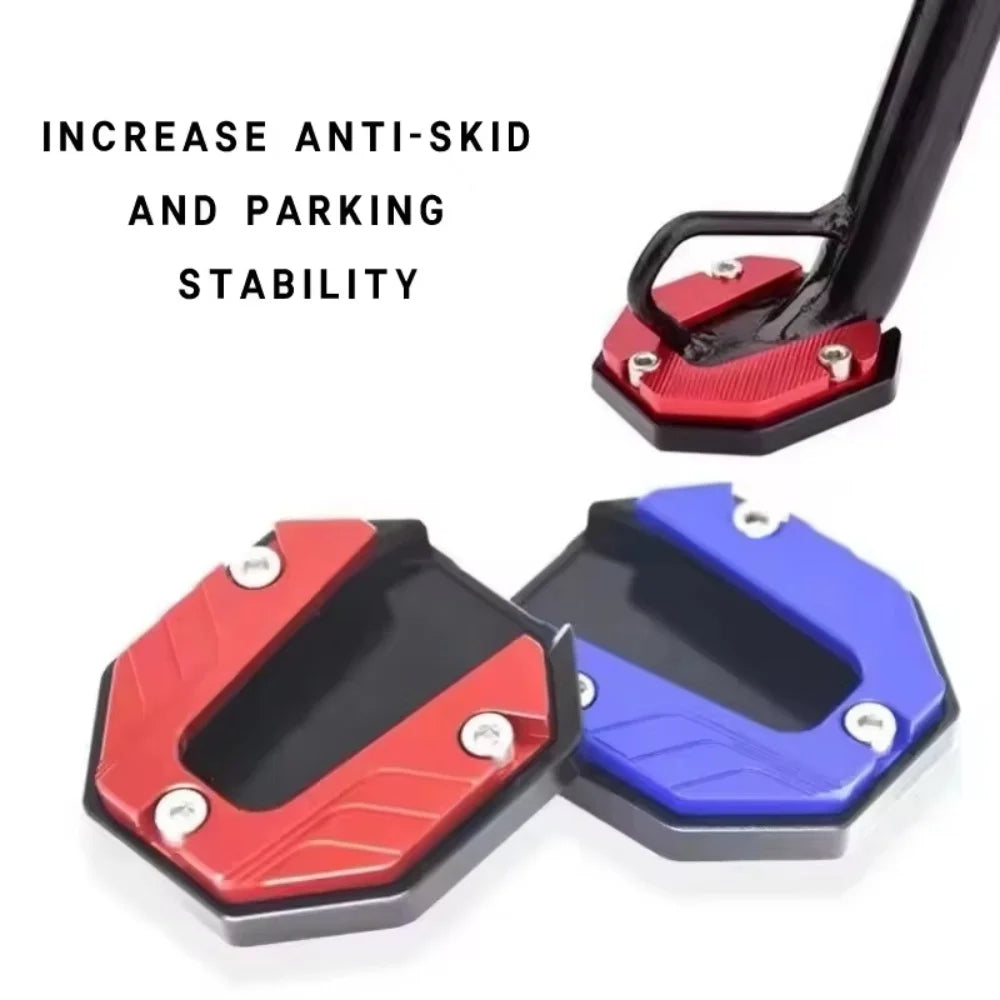 Aluminum Kickstand Extender Pad for Yamaha NMAX XMAX AEROX Kickstand Extender Pad QXL