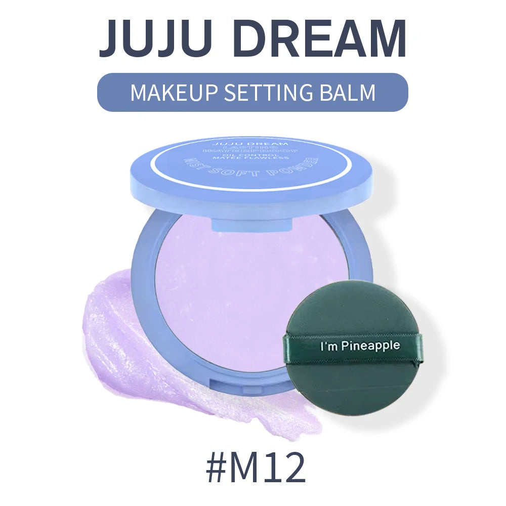 JUJU Dream Matte Setting Powder | Waterproof Oil Control Matte Setting Powder QXL Setting Cream
