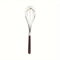 Manual Stainless Steel Egg Beater | Wooden Handle Whisk Manual Egg Beater QXL 1pc