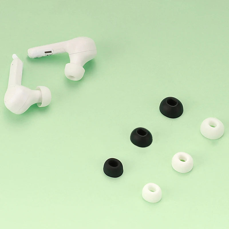 Silicone Ear Tips for Soundcore Liberty 4 NC, P2, P3 – 3 Sizes Earbud Ear Tips QXL
