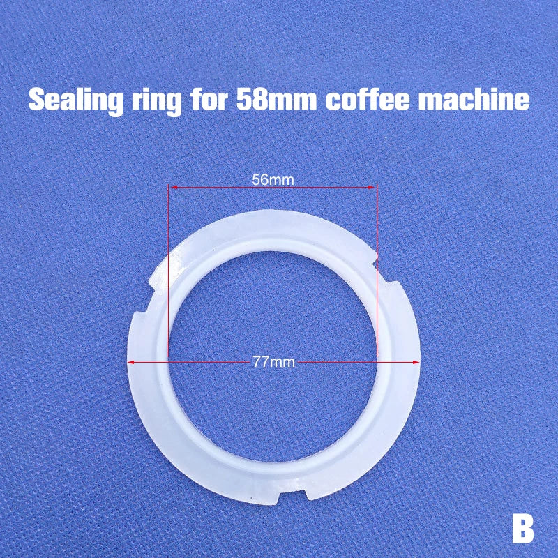 51/58mm Espresso Portafilter Silicone Sealing Gasket Ring Espresso Machine Gasket QXL for 58mm