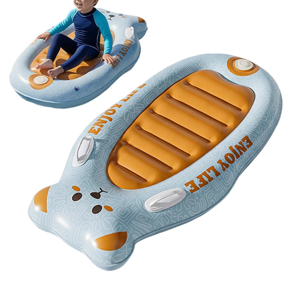 Kids Inflatable Surfboard with Handles | Beach & Pool Float Inflatable Surfboard QXL