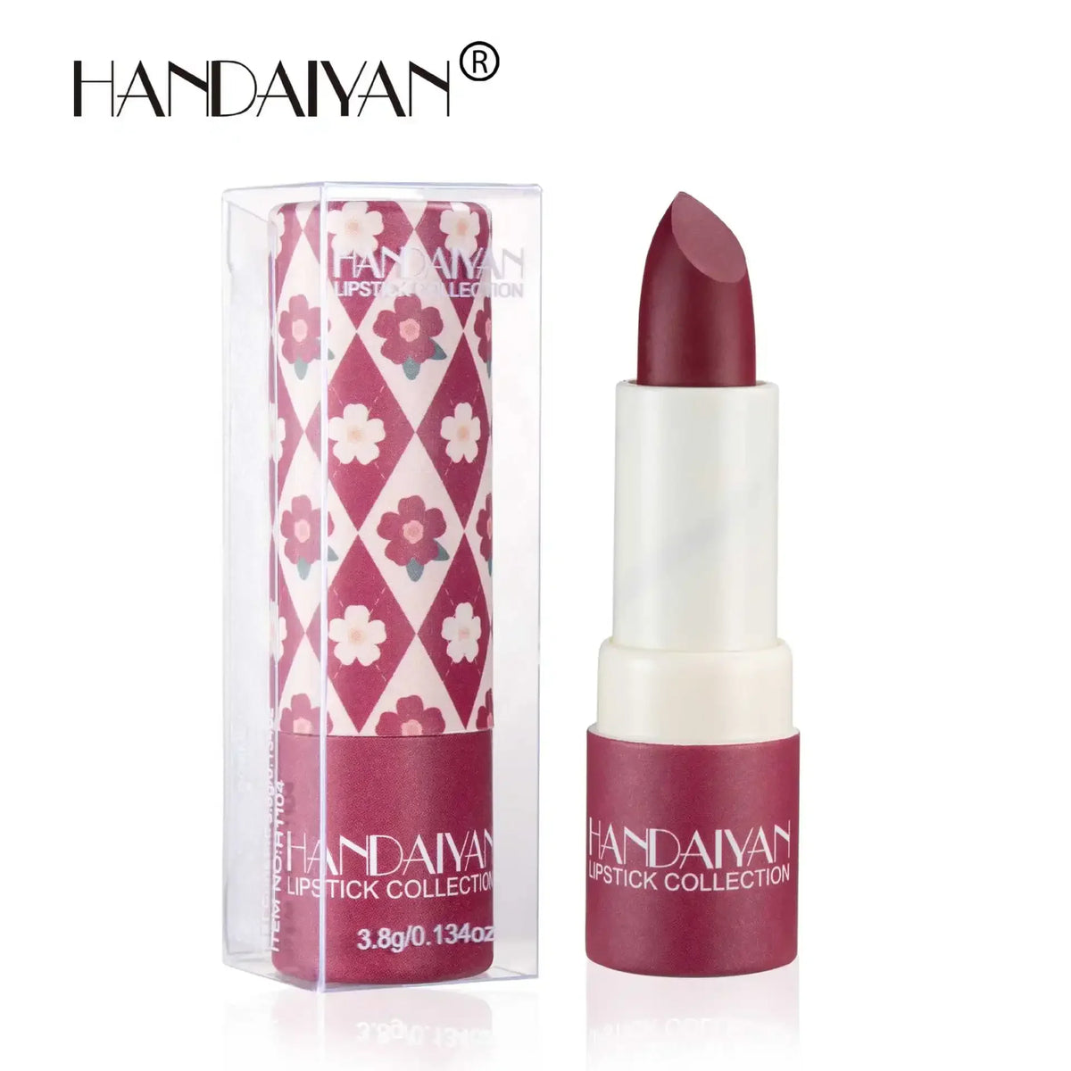Handaiyan Matte Lipstick | 8 Colors Velvet Paper Tube Matte Lipstick QXL
