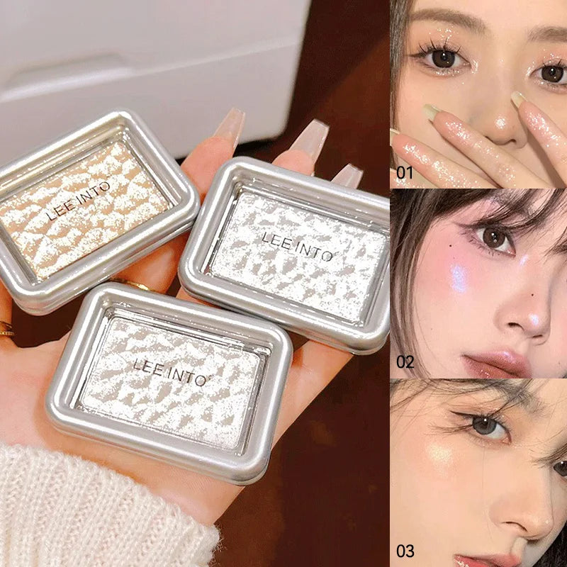 LEEINTO Dreamy Highlighting Powder – 3D Glow Blush & Contour Highlighting Powder QXL