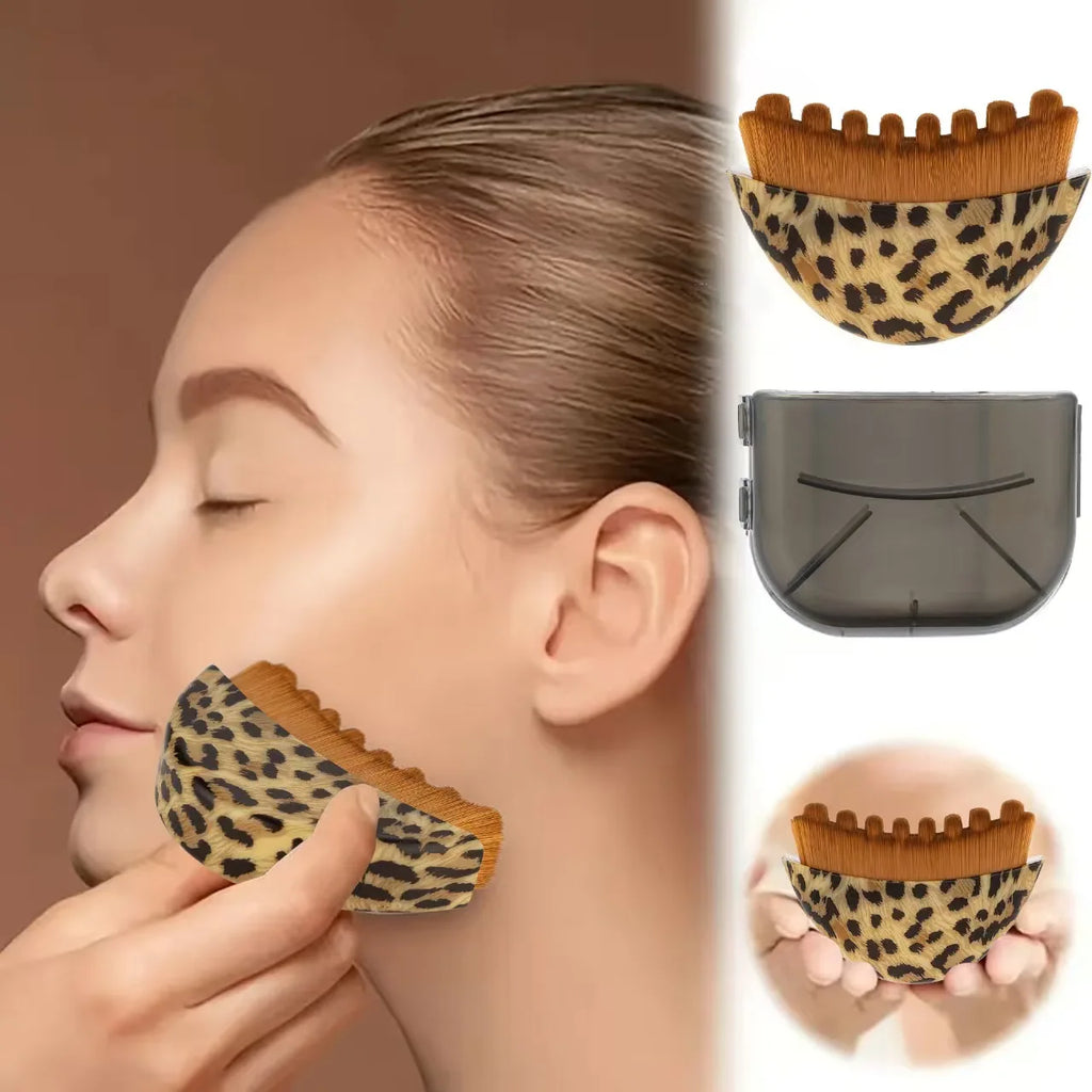 Facial Contour Massage Brush with Storage Box | Face Tool Facial Massage Brush QXL