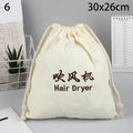 Hair Dryer Drawstring Storage Bag | Dust & Scratch Cover Hair Dryer Storage Bag QXL 6