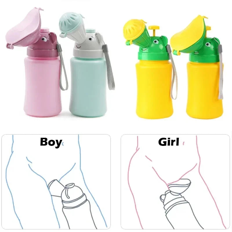 Portable Baby Travel Potty | Anti-Leak Toilet Training Pot Training Potty QXL