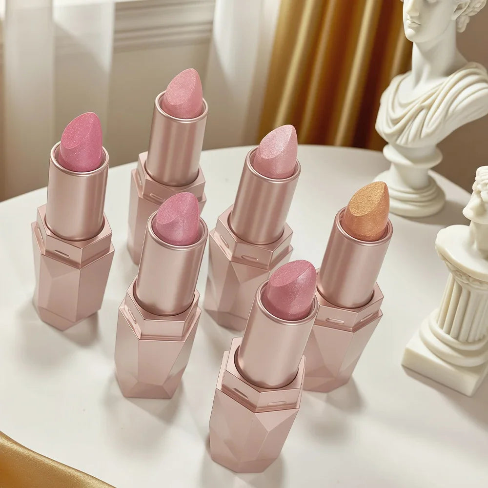 SAM SUGAR Diamond Glitter Lipstick | Metallic Waterproof Glitter Lipstick QXL