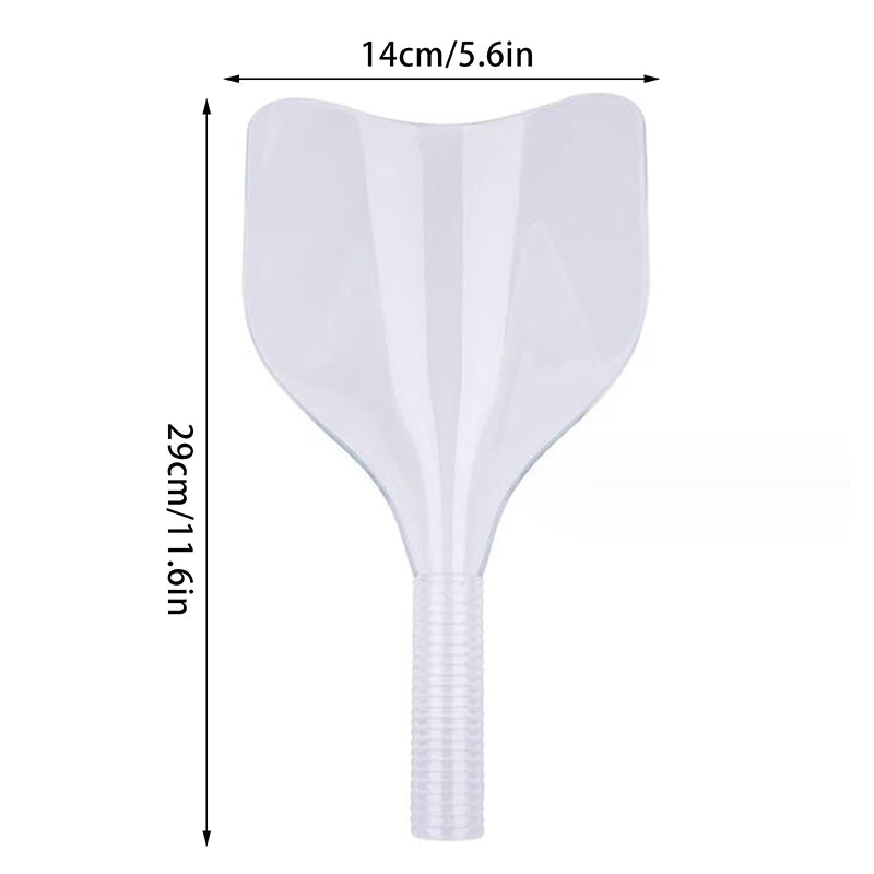 Clear Barber Face Shield | Haircut & Hairspray Protector Barber Face Shield QXL ONE SIZE