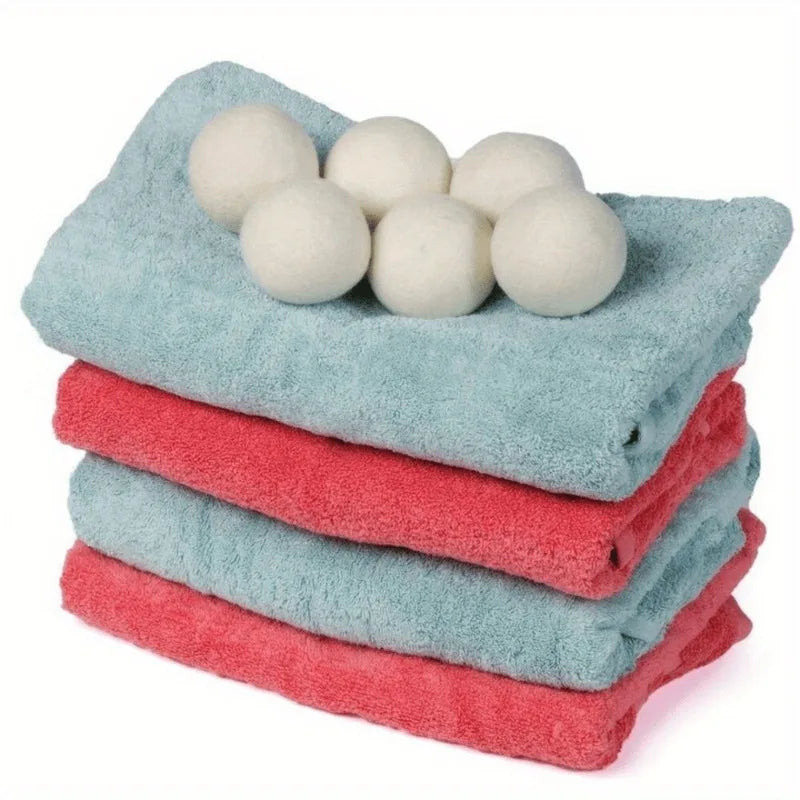 3-Pack Natural Dryer Balls – Cut Drying Time & Static Dryer Balls QXL