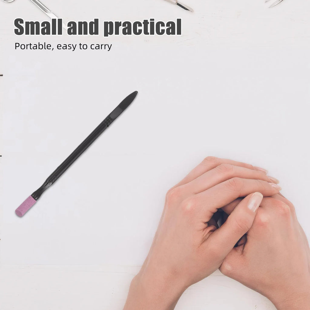 5-Pack Dual-Head Quartz Sanding Pen | Nail File & Cuticle Tool Nail Sanding Pen QXL