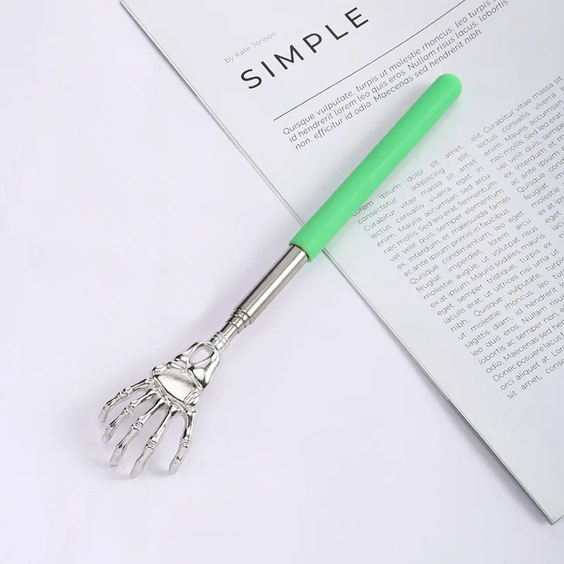 Telescopic Stainless Steel Back Scratcher – Extends to 23" Back Scratcher QXL M58 Green