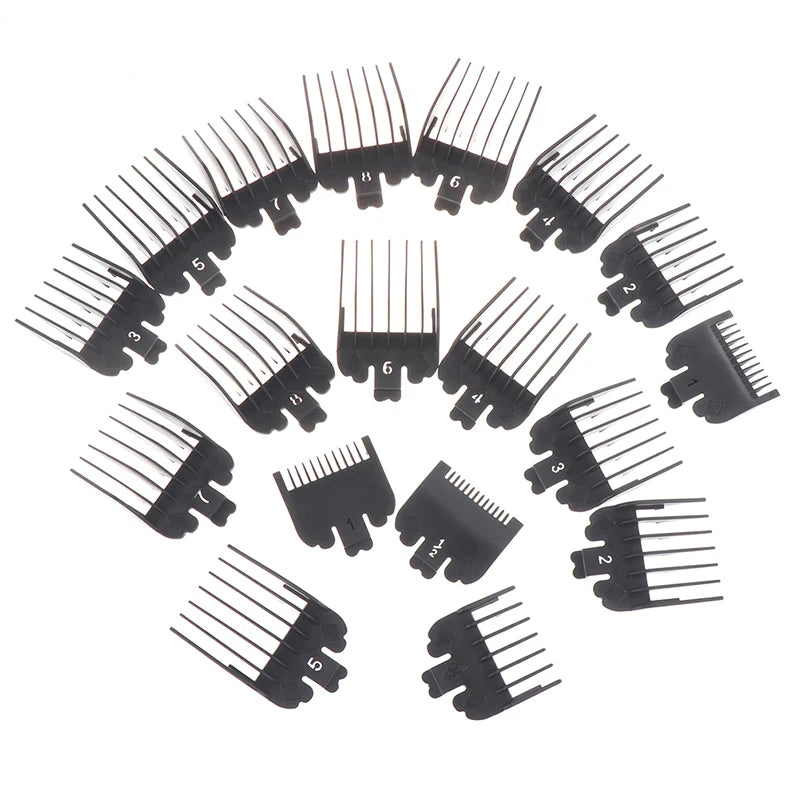 Universal Hair Clipper Guide Comb Set | 10 Sizes 1.5–25mm Clipper Guide Comb Set QXL