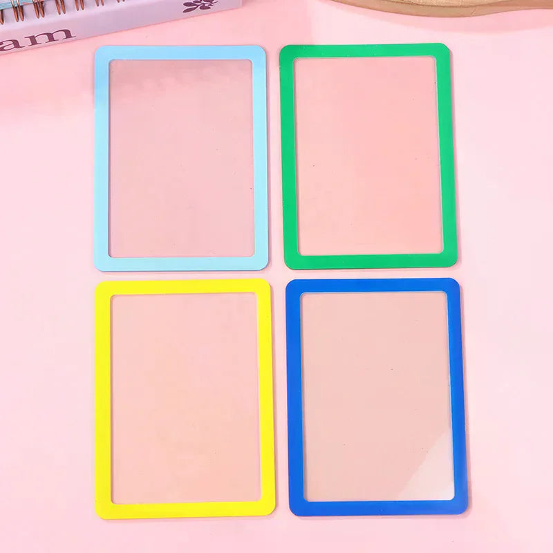 5-Pack Hard Plastic Card Sleeves | Protective Card Holders Card Sleeve Protector QXL
