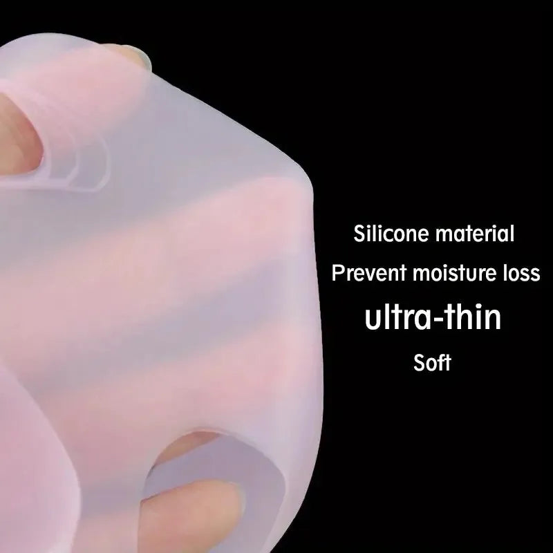 3D Silicone Face Mask Cover | Reusable Essence Seal Shield Silicone Face Mask QXL