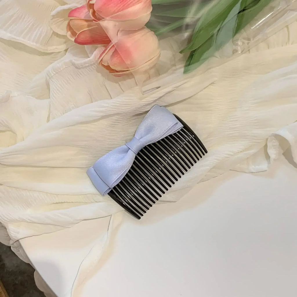Princess Comb Hair Clips for Girls – Sweet Blue Hairpins Hair Comb Clip QXL blue