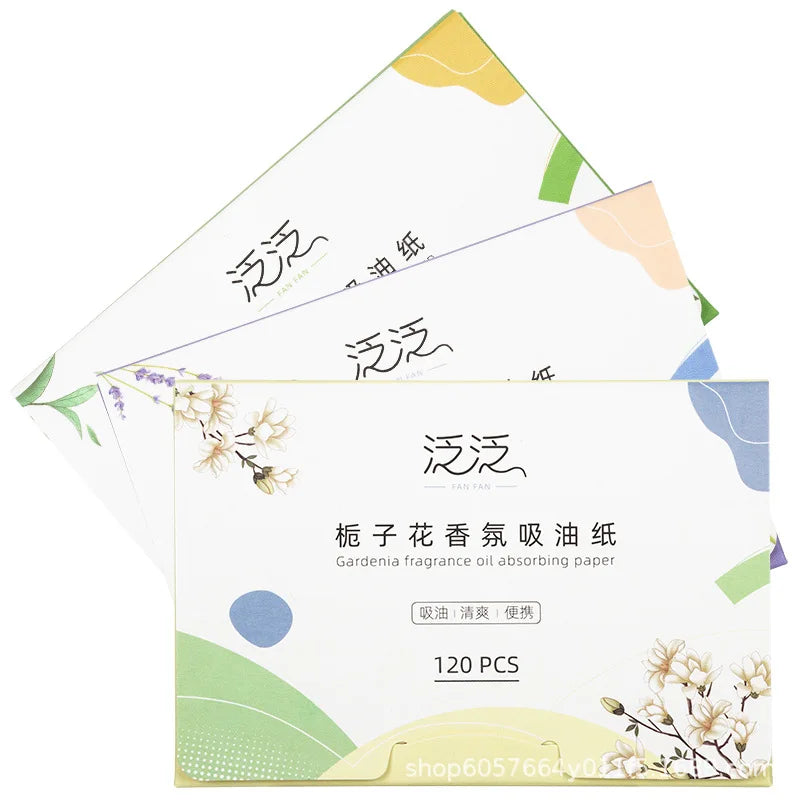 Pink Rose Oil Control Face Blotting Papers 100–120 Sheets Face Blotting Papers QXL