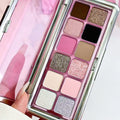 12-Color Nude & Gray Eyeshadow Palette | Matte & Shimmer Eyeshadow Palette QXL 1