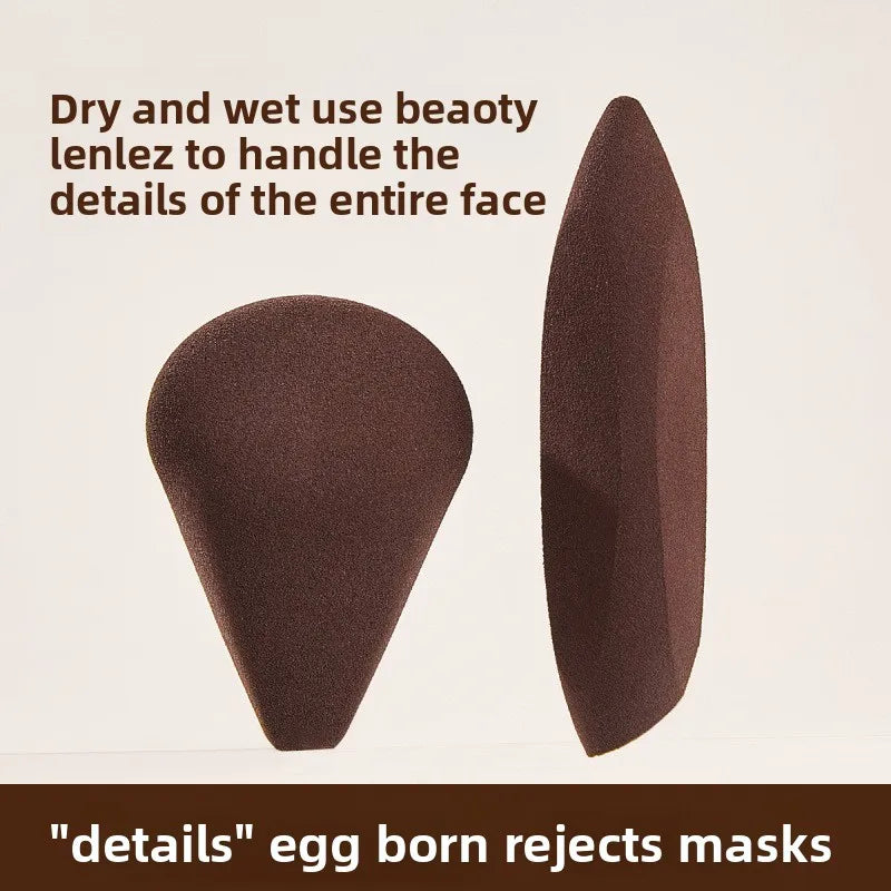 2-Pack Finger Shape Makeup Sponge | Blending Puff Set Makeup Sponge Set QXL
