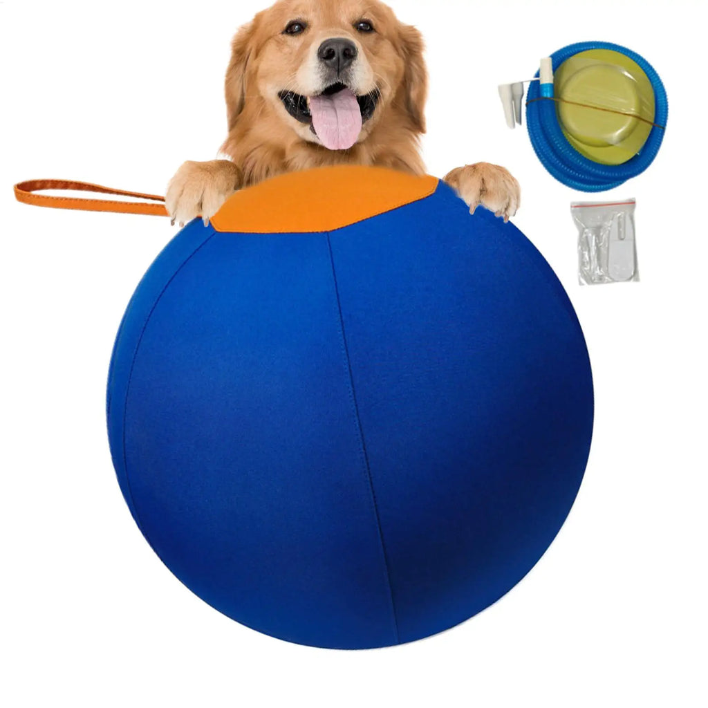 Large Dog Herding Ball – Interactive PVC Training & Play Toy Dog Herding Ball QXL