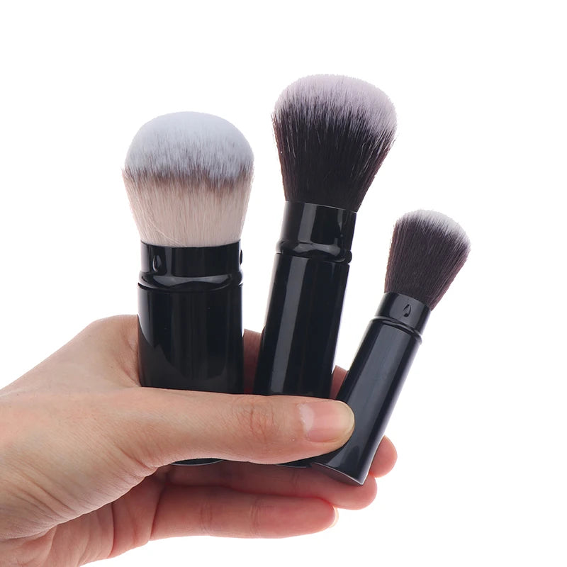 Retractable Kabuki Brush | Powder, Blush & Foundation Retractable Makeup Brush QXL