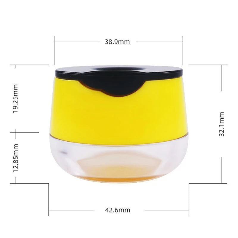 6g Refillable Empty Lip Balm Jar with Spoon | Travel Pot Lip Balm Container QXL
