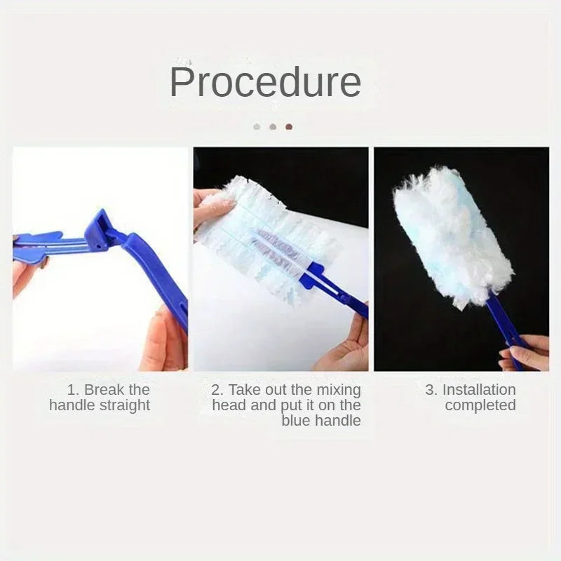 Microfiber Electrostatic Disposable Duster | 1 or 10 Pack Disposable Duster QXL