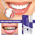 EELHOE Purple Whitening Toothpaste Color-Correcting 30ml Whitening Toothpaste QXL Default Title
