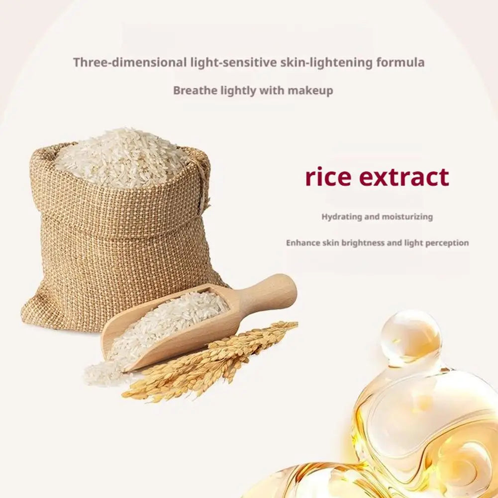 Rice Extract Tone-Up Cream SPF 50+ | Brighten & Hydrate Tone-Up Sunscreen Cream QXL