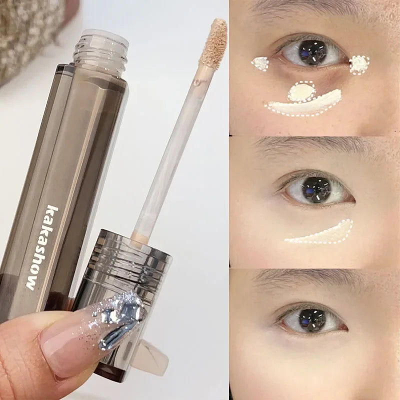 Waterproof Matte Concealer Pen | Full Coverage Liquid Foundation Liquid Concealer Pen QXL