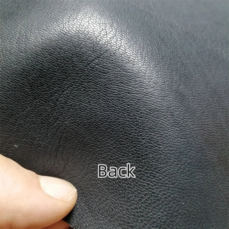 Cracked Vegetable-Tanned Sheepskin Leather 0.7–0.8mm DIY DIY Leather Fabric QXL