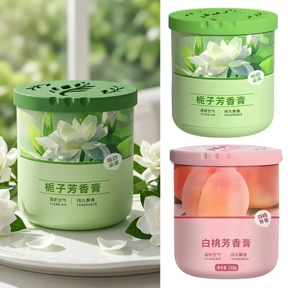 Osmanthus Solid Air Freshener Gel 150g | 90-Day Deodorizer Solid Air Freshener QXL