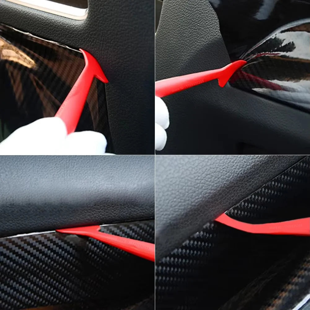 12-Pc Car Vinyl Wrap Tool Kit – Squeegee, Cutter & Spatula Car Wrap Tool Kit QXL